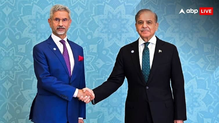 MEA S Jaishankar Pakistan Visit SCO Summit Diner with Shahbaz ਸ਼ਰੀਫ ਵੇਟਿੰਗ ਰੂਮ ਵਿੱਚ ਗੱਲਬਾਤ ਭਾਰਤ ਪਾਕਿਸਤਾਨ ਰਿਲੇਸ਼ਨਸ ਐਨ.